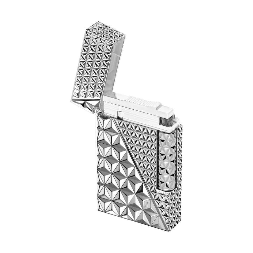 S.T. Dupont Ligne 2 Double Fire X Silver Çakmak C16645