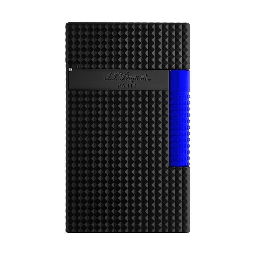 S.T. Dupont New Le Grand Fluo Neon Mavi & Siyah Çakmak C23071