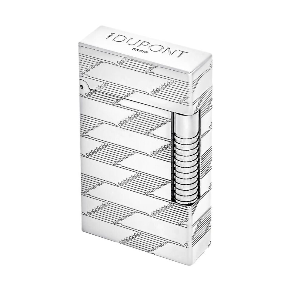 S.T. Dupont New Le Grand Monogram 1872 Silver Çakmak C23180