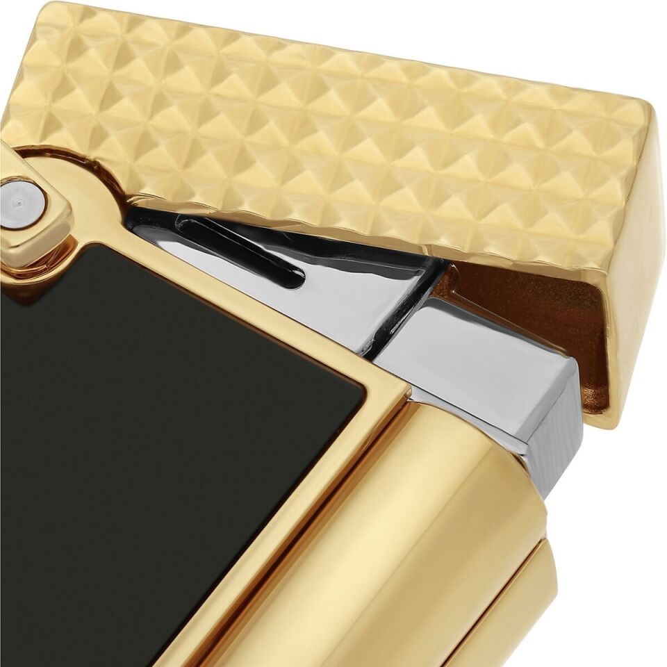 S.T. Dupont Kolye Çakmak Gold & Siyah Lacquer K27077CH