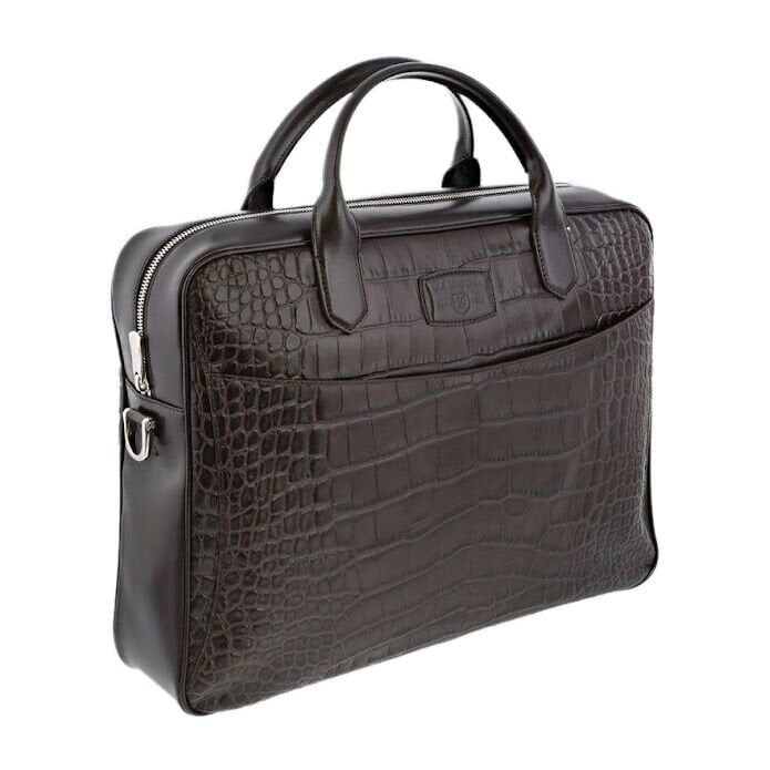 S.T. Dupont Ligne D Croco Dandy Evrak & Laptop Çantası 181163