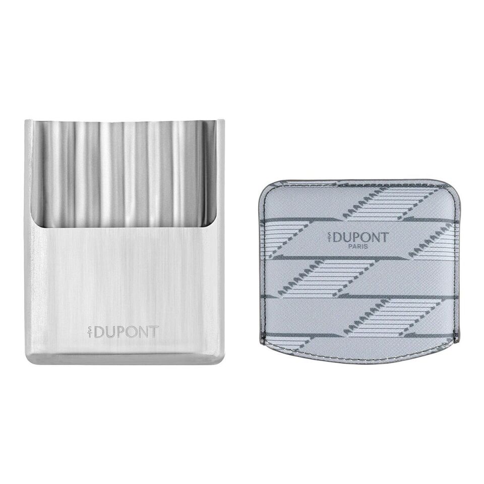 S.T. Dupont Monogram 1872 Sigara & Sigarillo Kılıfı Gri 183180