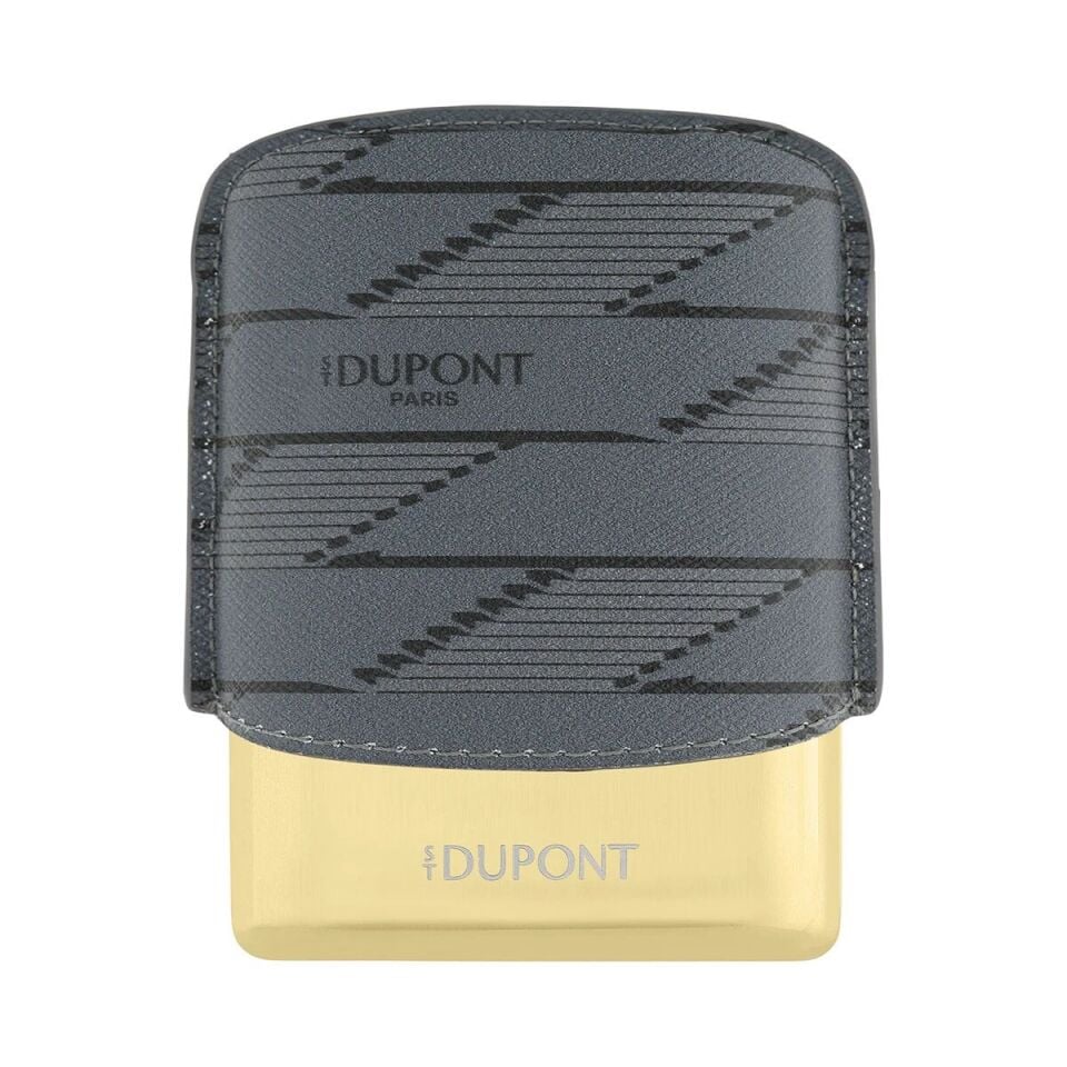 S.T. Dupont Monogram 1872 Sigara & Sigarillo Kılıfı Koyu Gri 183179