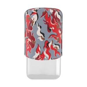 S.T. Dupont Üçlü Puro Kılıfı Kamuflaj Kırmızı 183451