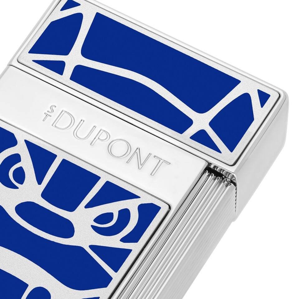 S.T. Dupont Biggy Orlinski Çakmak Mavi 25064