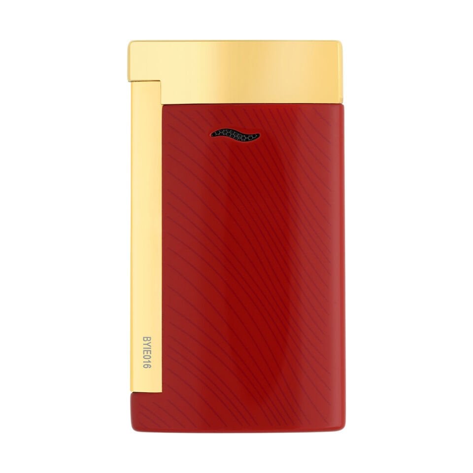 S.T. Dupont Slim 7 Fire Horse Çakmak Kırmızı 27080