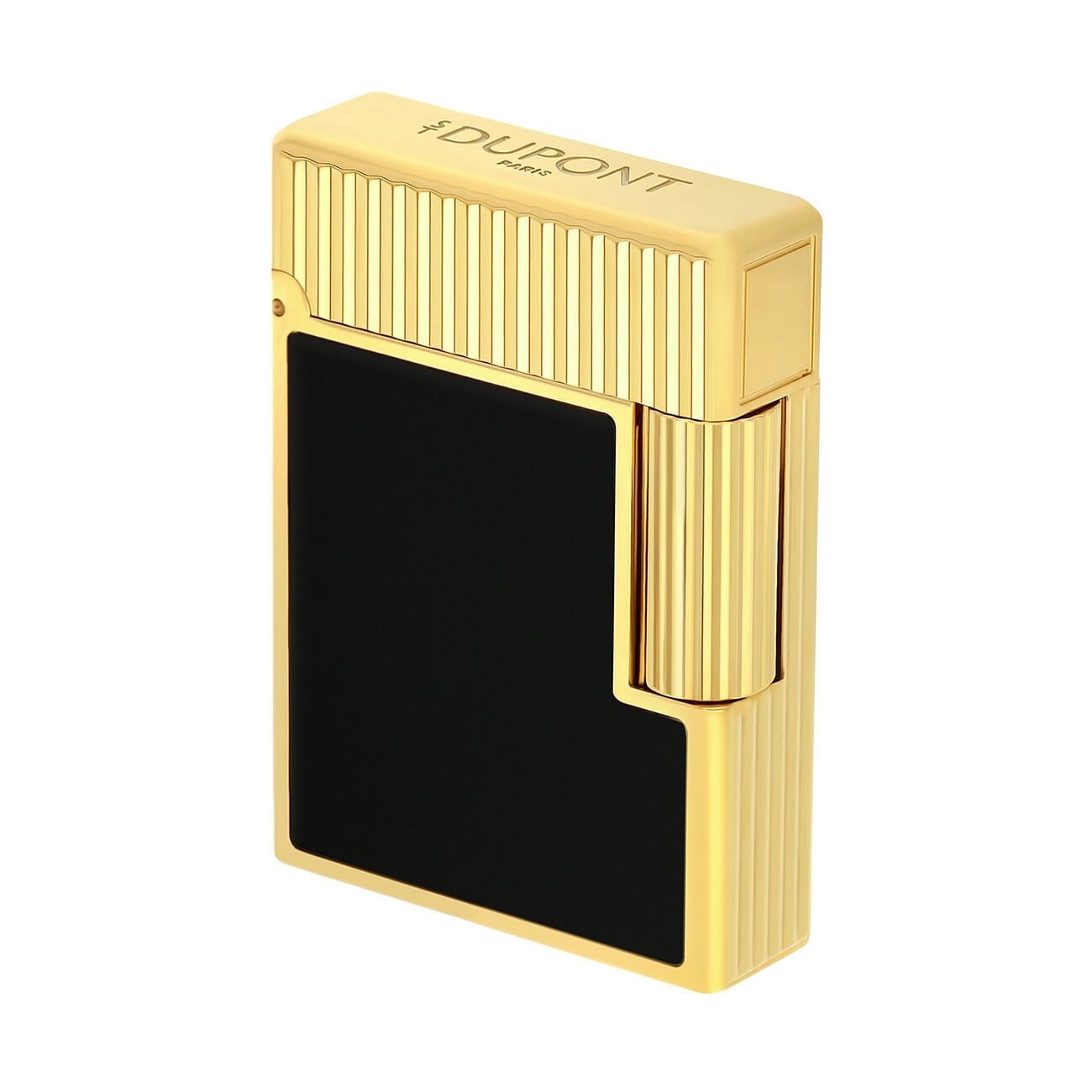 S.T. Dupont Ligne 1 Siyah Lacquer & Gold Çakmak C14120